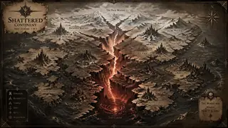 Roguelike Dungeon Map AI image prompt example 3