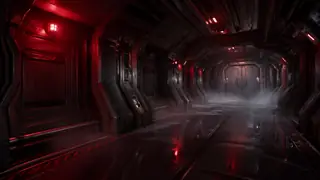 Spaceship corridor concept