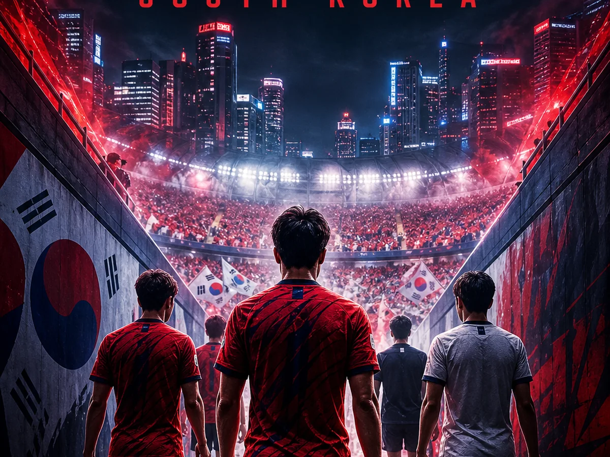 South Korea World Cup Poster Generator example 1