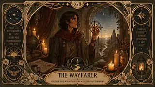 AI generated tarot card art styles example 3