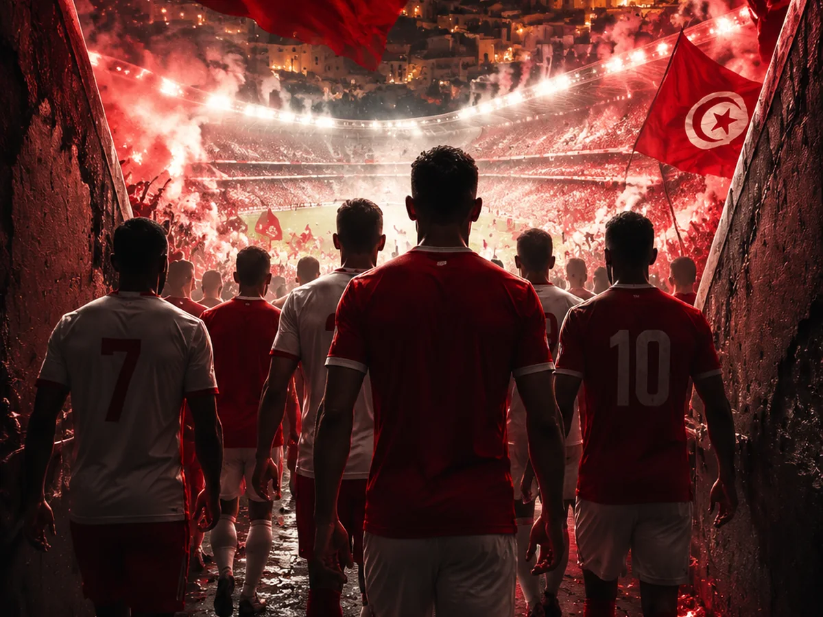 Tunisia World Cup Poster Generator example 1