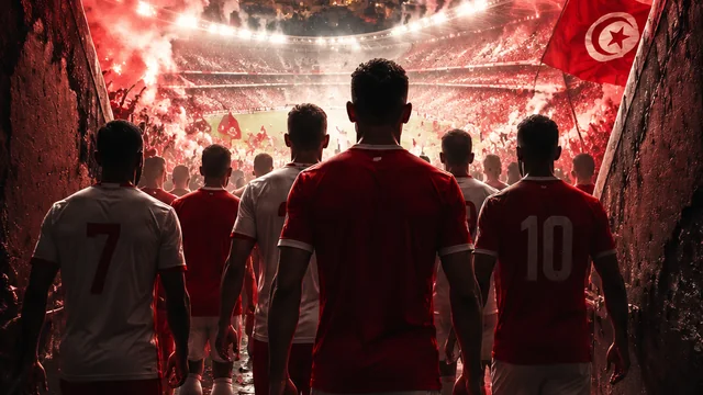 Tunisia World Cup Poster Generator example 1