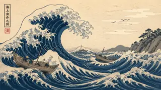 AI generated ukiyo-e japanese art example 1