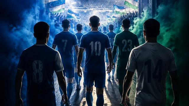 Uzbekistan World Cup Poster Generator example 1