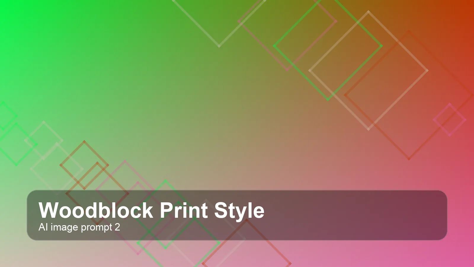 Create a premium editorial woodblock print style visual