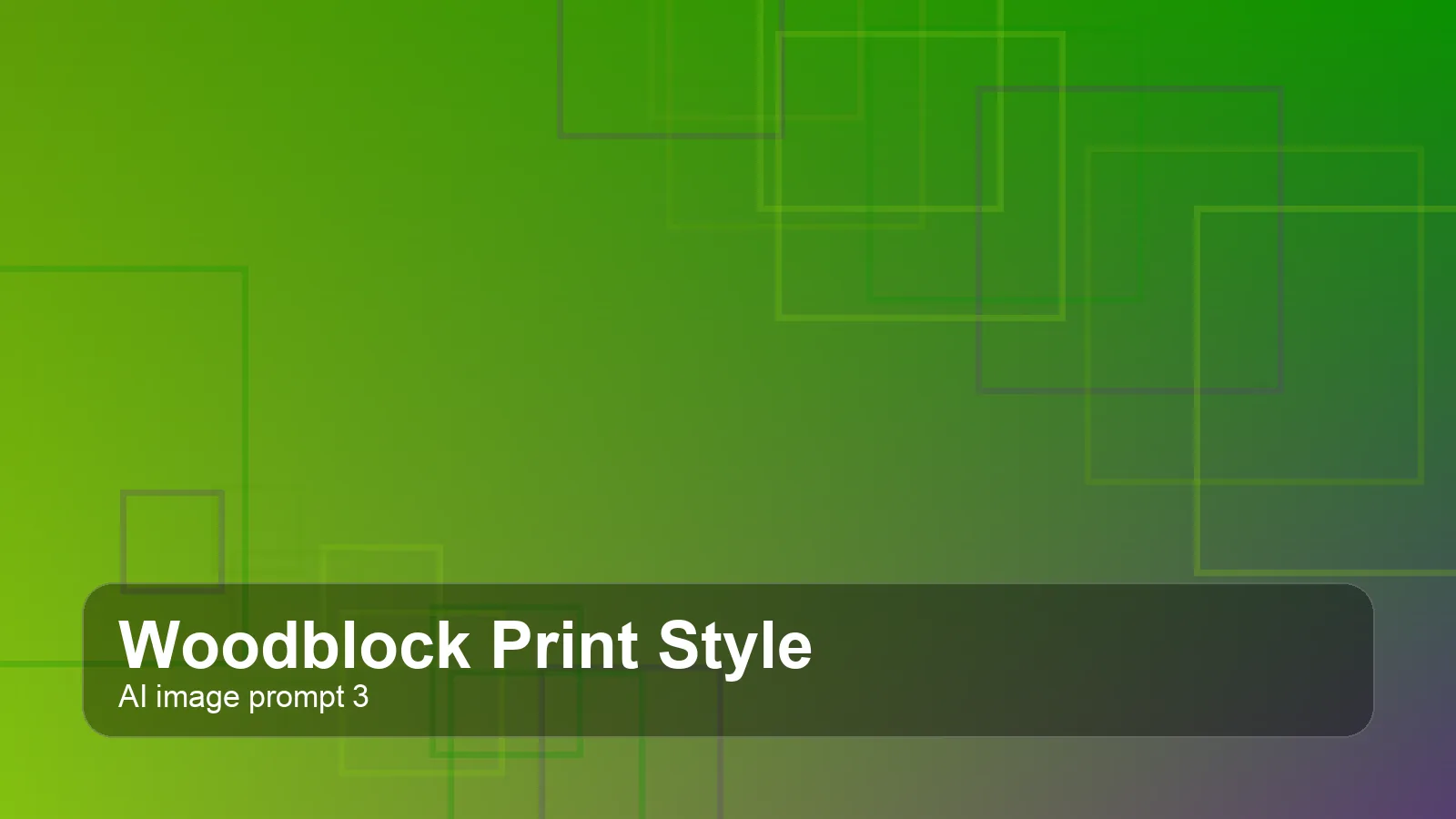 Create a gallery-quality woodblock print style scene