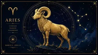 AI generated zodiac sign illustrations example 1