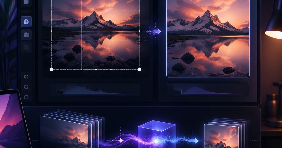 Mac Image Cropping and Resizing visual preview