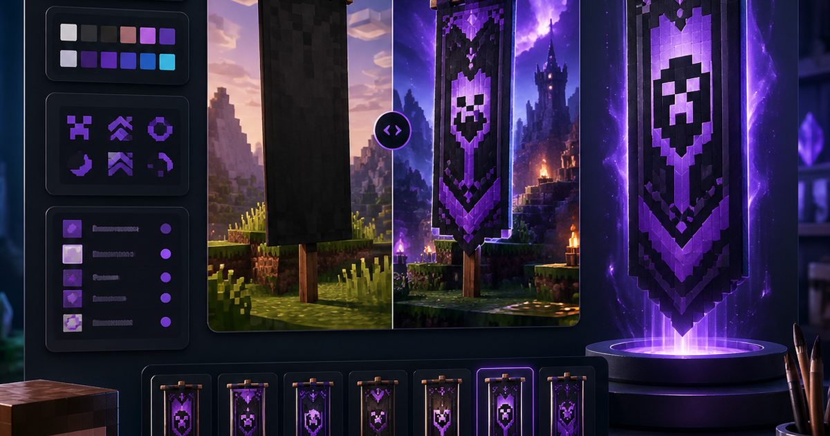 Minecraft Banner Design visual preview