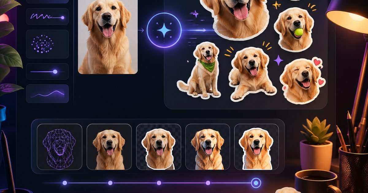 Stickers para WhatsApp visual preview