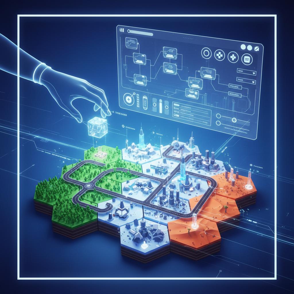 AI Terrain Generator for Games first-pass route