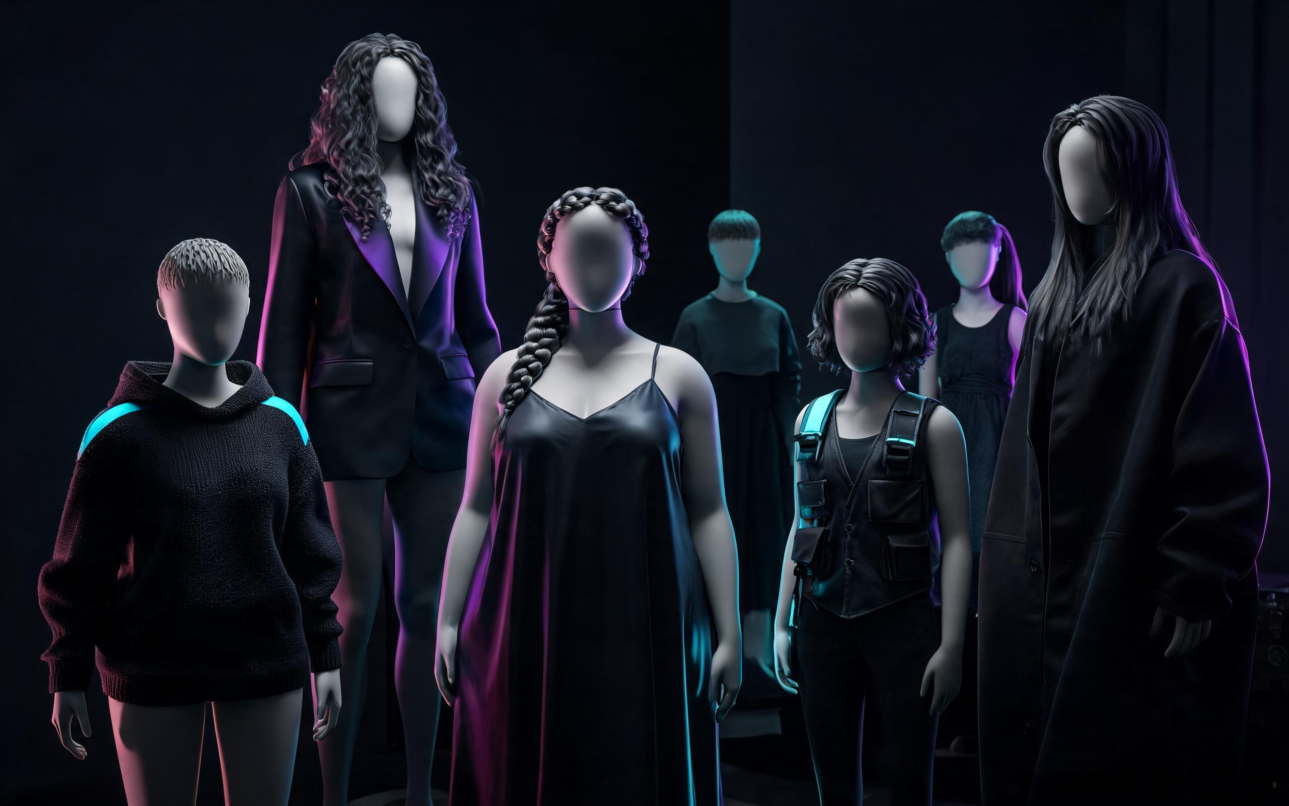 Concept éditorial original illustrant l’unreal engine character creator