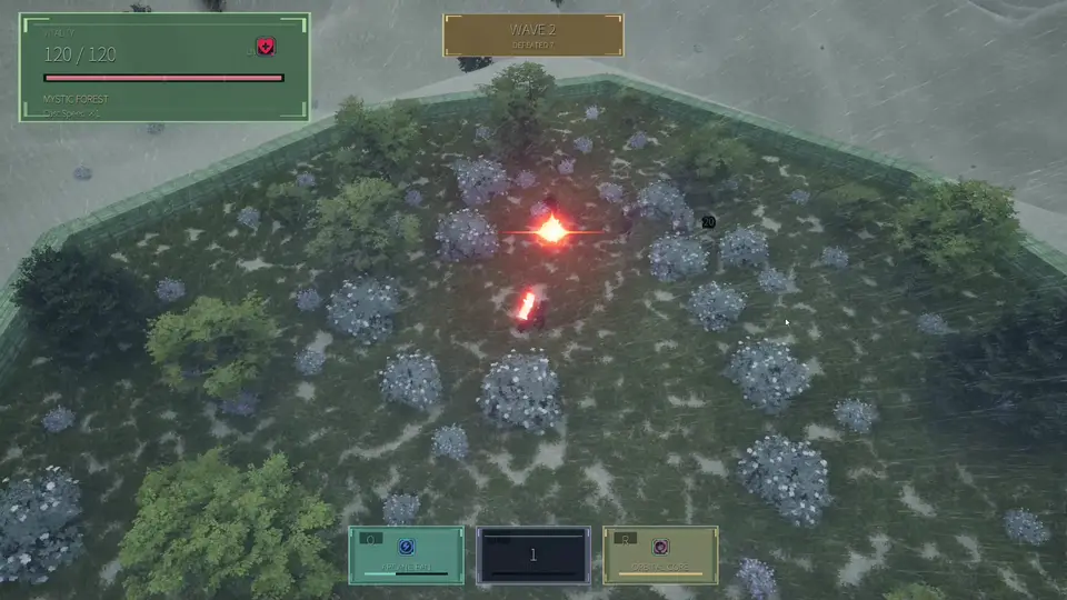 Mystic Forest Unreal game card