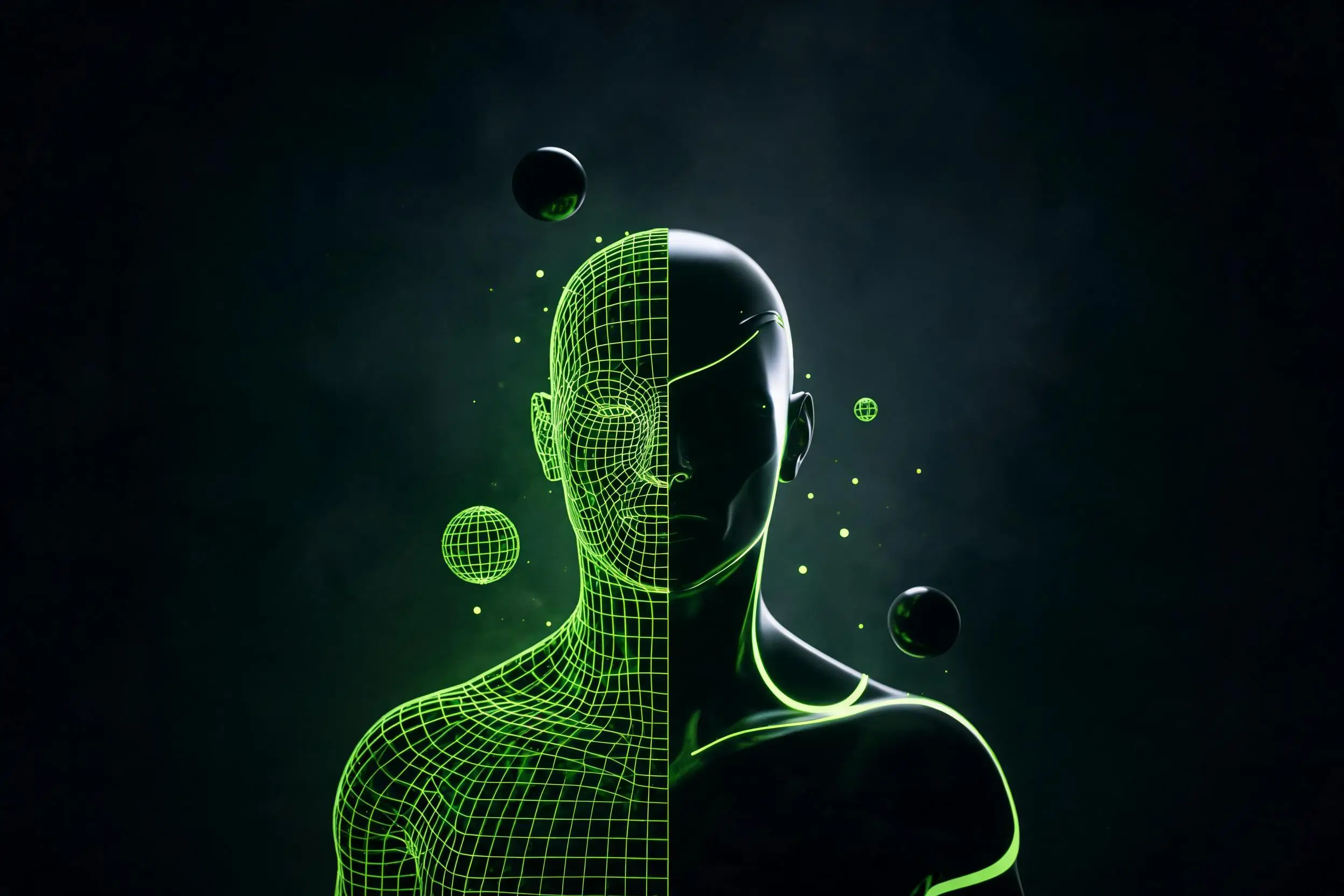 Image-to-3D capability showing a reference image, character head sculpt, and complete body model